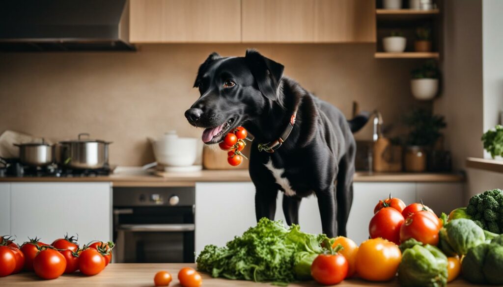 狗,番茄,狗狗