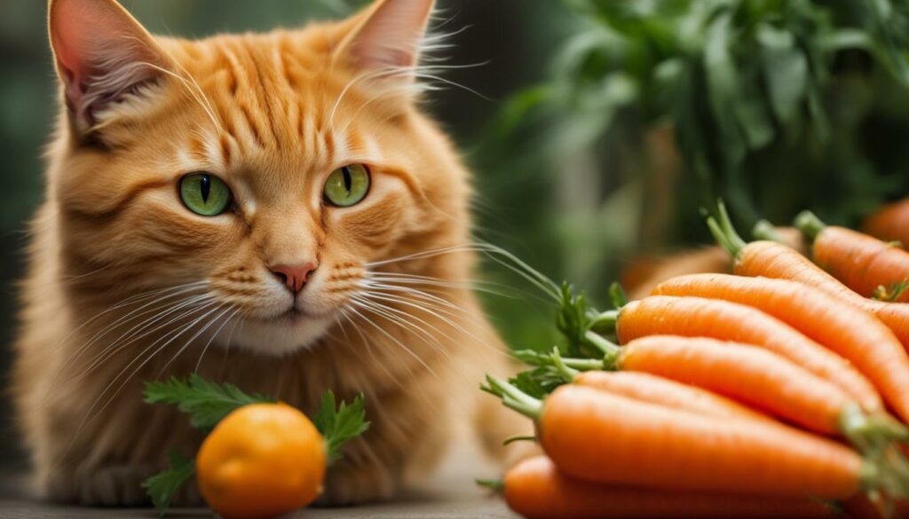 紅蘿蔔,貓咪