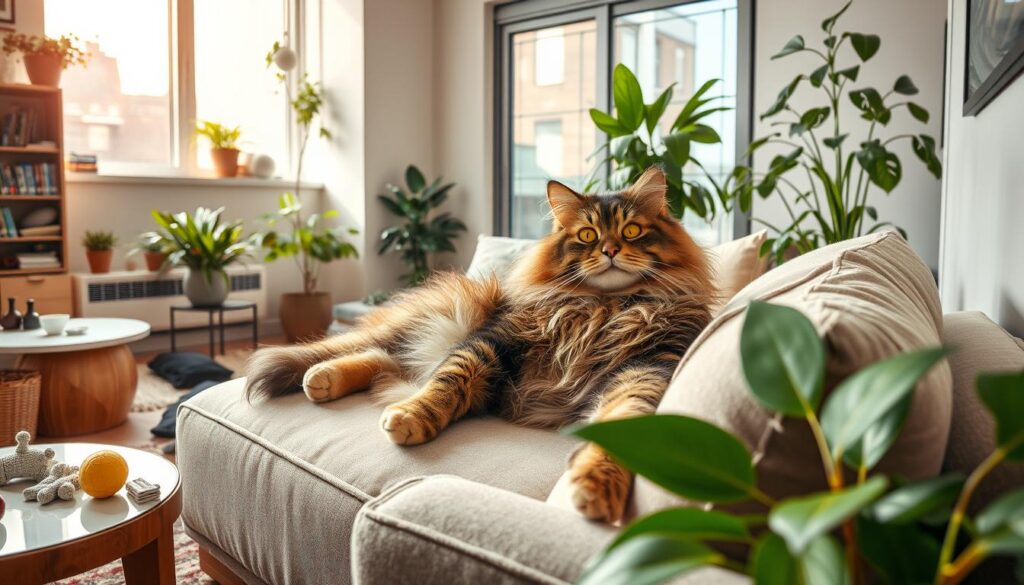 緬因貓, 緬因貓運動空間, 緬因貓飼養場所設施