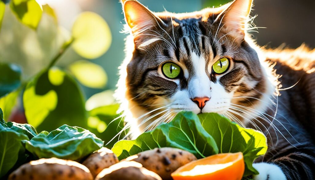 貓咪營養小秘密：地瓜葉的好處與食用方式