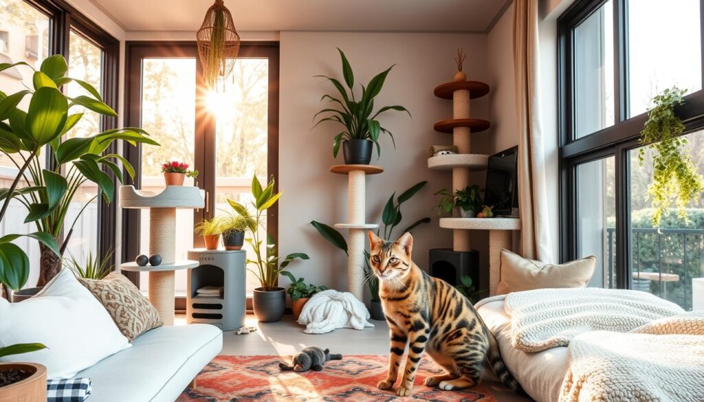 賓士貓, 環境設定, 居家空間, 飼養費用